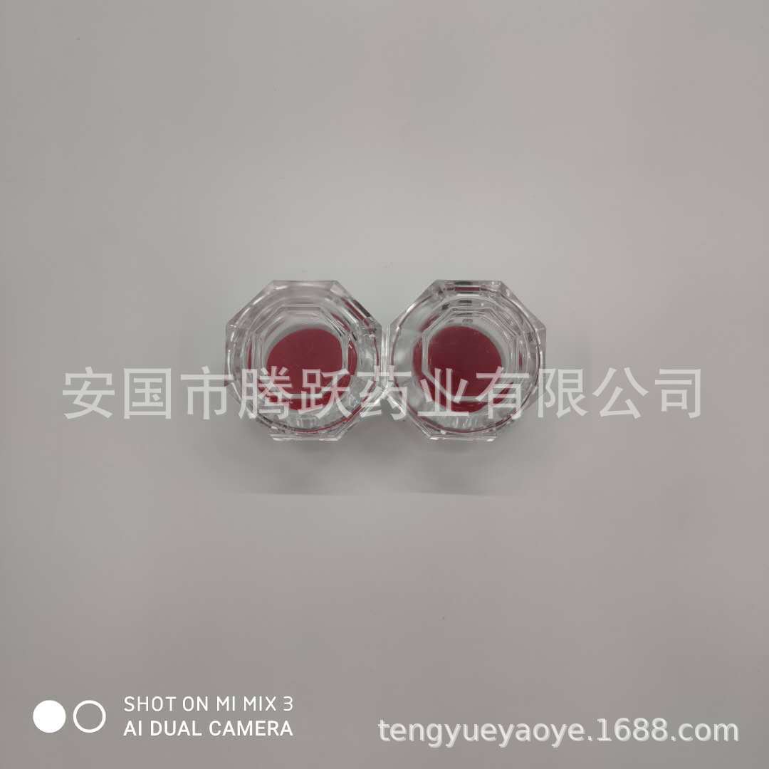 Octagonal Acrylic Display Box Clear Pill Jewelry Storage Case specifications