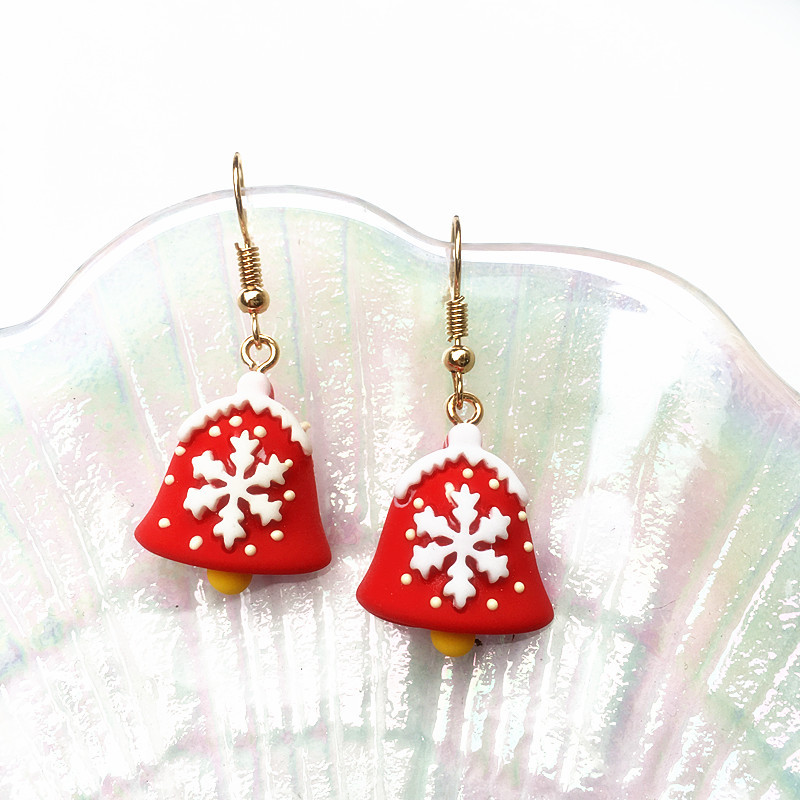 Ethnic Style Christmas Tree Santa Claus Snowman Resin Women's Drop Earrings 1 Pair display picture 4