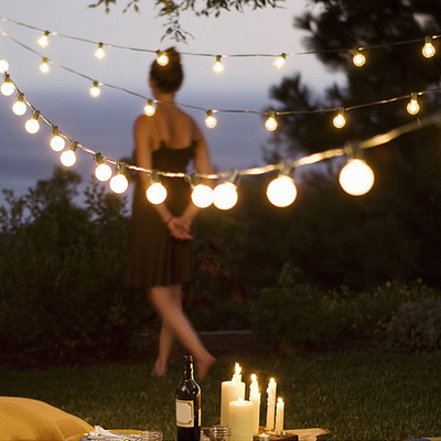 LED户外彩灯 闪灯 串灯 圆球吊灯 婚礼舞台吊顶 商场庭院装饰灯