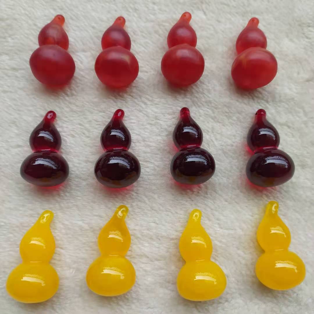 老蠟磨砂15克左右葫蘆福祿持久留香雞油黃飄花蜜蠟緬甸血泊吊墜