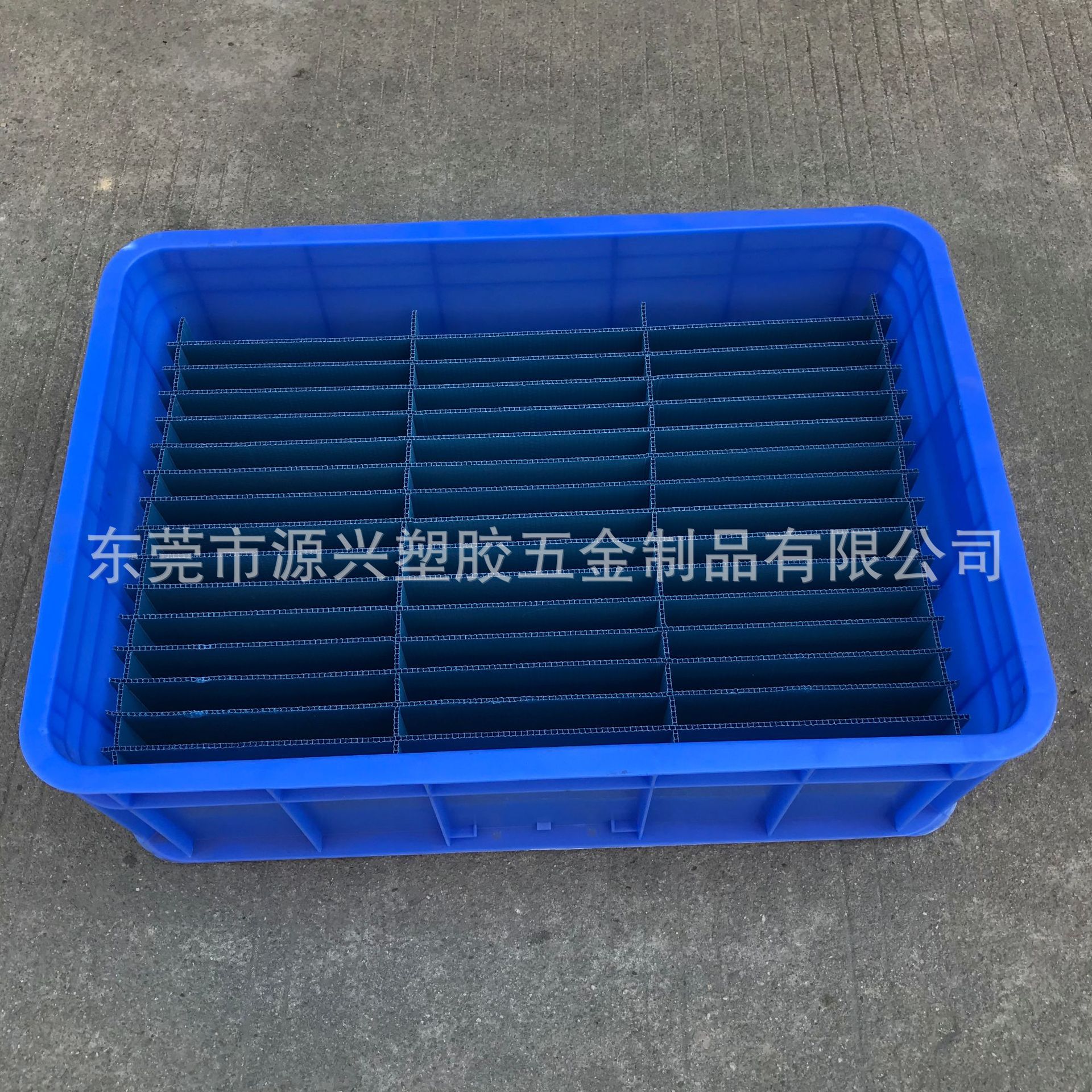 高承重塑料箱中空板周转箱印刷LOGO运输箱电子整理井字刀卡包装盒