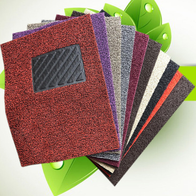 Wire loop PVC Mat manufacturer Melt thickening door mat Automotive and plastic currency Free Crop door mat