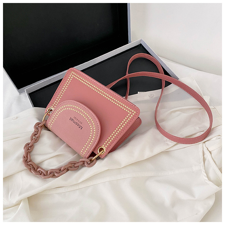 Fashion Shoulder Small Square Bag display picture 25