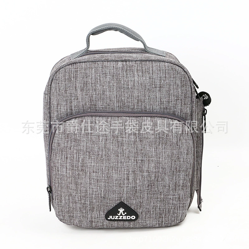 Простой мешок для хранения свежести из материала снежинки в корейском стиле, экологически чистый водонепроницаемый мешок для обеда из RPET, креативная термоизоляционная сумка с несколькими слотами для карт