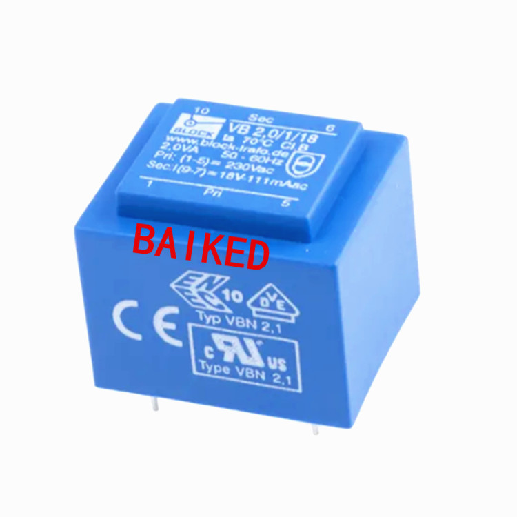德国Block 变压器 VB 2,0/1/18 230V初级电压 18V次级电压 2.0VA