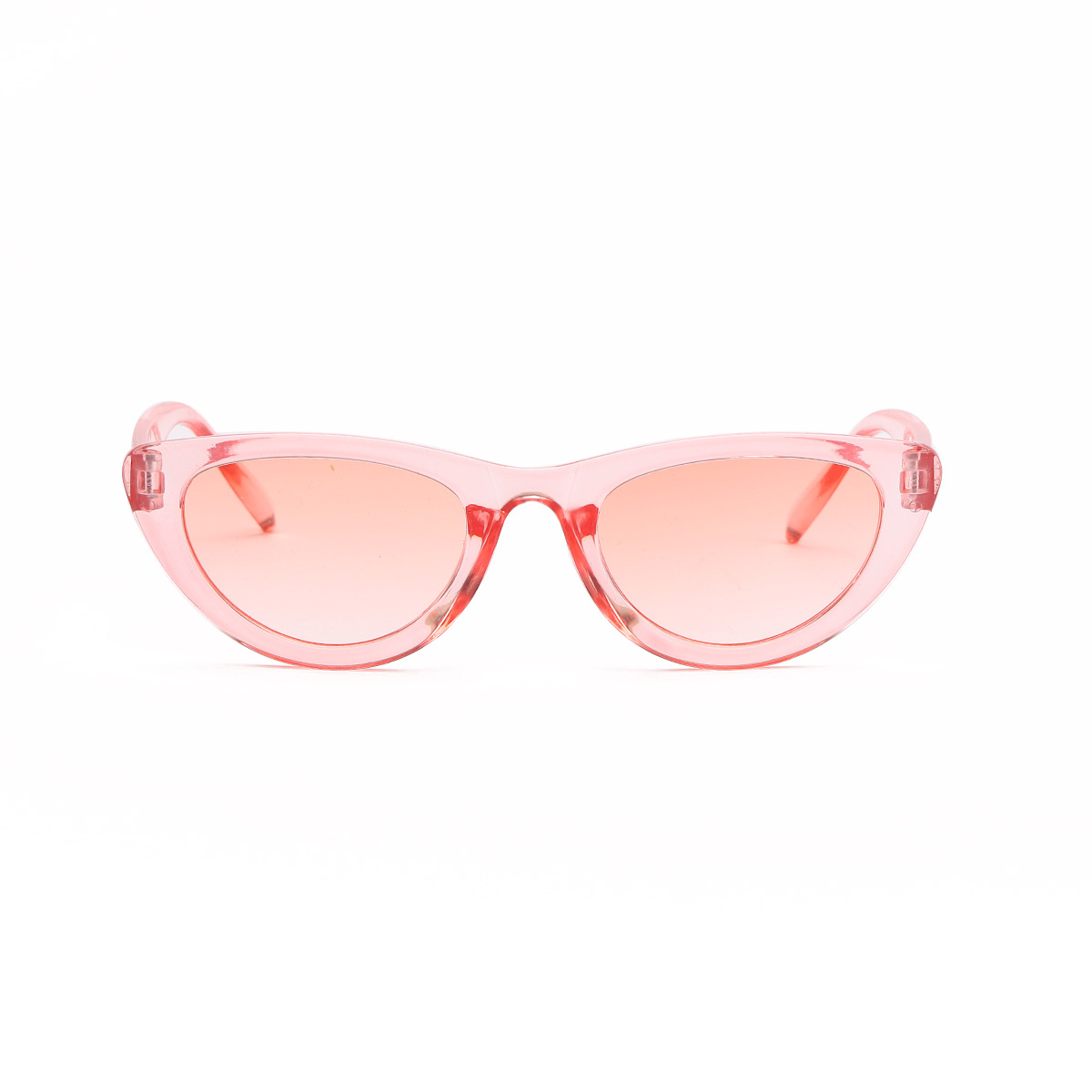 2020 nuevo triángulo europeo y americano ojo de gato gafas de sol de moda de las mujeres personalidad oval pequeño marco gafas de sol 97078