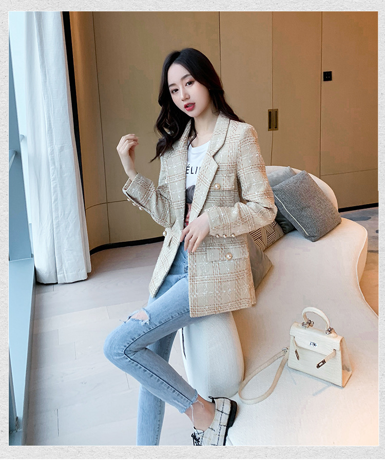 E3693 1590K ÁO VEST NỮ TEMTDEI VEST KẺ CARO MÙA XUÂN THU ĐÔNG PHONG CÁCH HÀN QUỐC HỌA TIẾT HOA THỜI TRANG NỮ G04 SẢN PHẨM MỚI