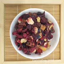 奶茶原料玫瑰藍莓果茶 玫瑰覆盆莓 森林莓果果粒茶 草莓水果茶