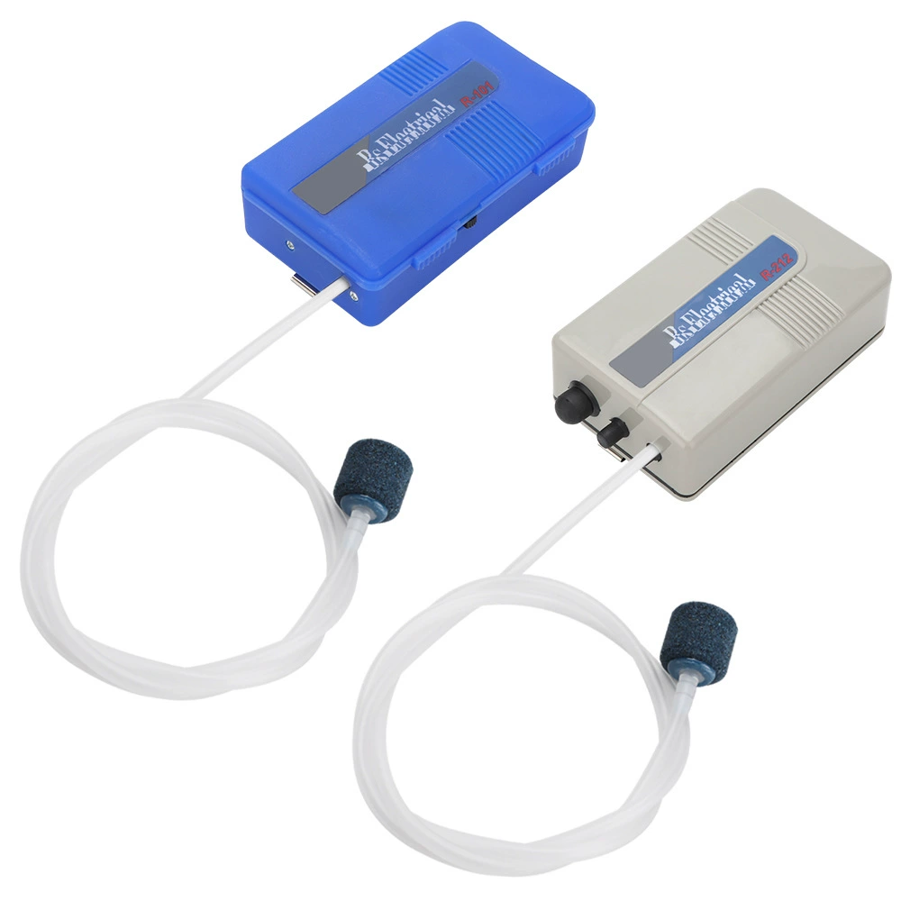 Трансграничный Risheng портативный аварийный сухая батарея, кислородный насос, кислородный насос, кислородный насос, RS-101/212 рыболовный кислородный насос