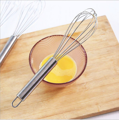 Baking tools household manual egg beater hand-held stirring stick milk beater kitchen stainless steel cream beater