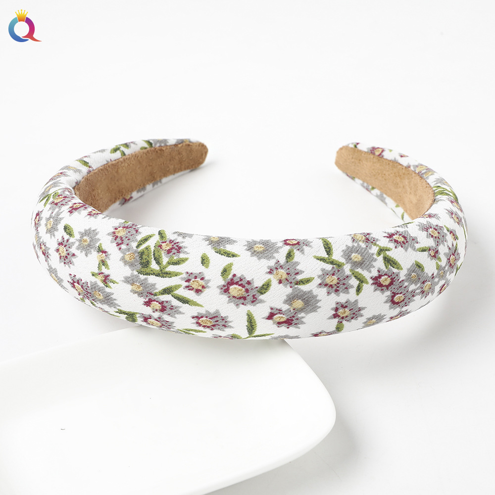 New Thickened Sponge Floral Headband Wild Daisy Fabric Headband Nihaojewelry Wholesale display picture 38