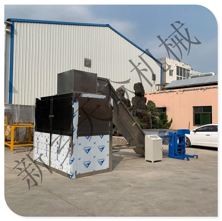 餐厨垃圾脱水设备 餐厨垃圾处理设备 双螺旋压榨机 双轴撕碎机