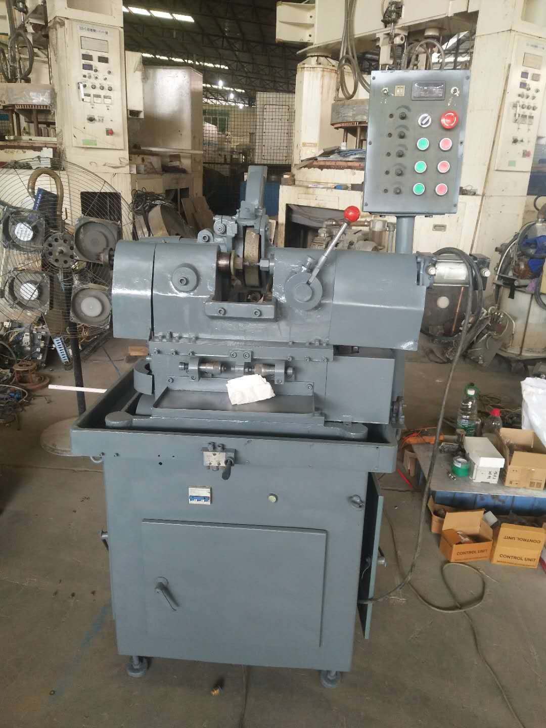 二手玻璃膜边车机  高精度玻璃磨边机 仿形磨边车机