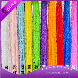 火鸡毛条平板绒10克毛条 头箍发夹毛绒地摊小玩具羽毛工艺品辅料