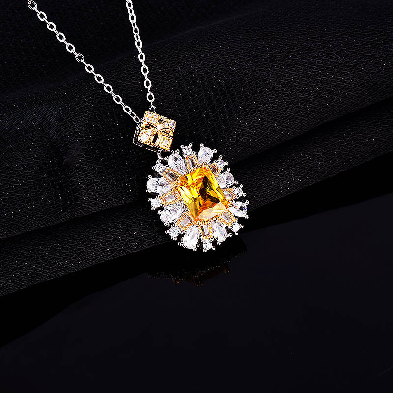 Cobre Chapados en oro de 18k Moda Geométrico Diamante Diamante Artificial display picture 3