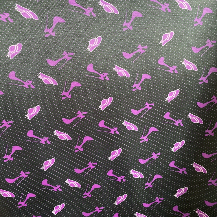 We have a large amount of color-printed, patterned and foamed fabric in stock. We are accepting wholesale of 100% polyester fabric and printed fabric for luggage detail image 8