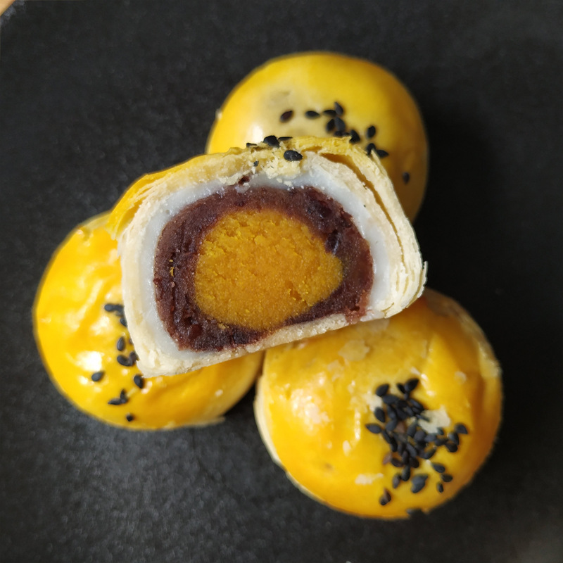 瑪瑞哒蛋黃酥面包代餐 海鴨蛋黃雪媚娘網紅糕點烘焙小吃早餐甜點