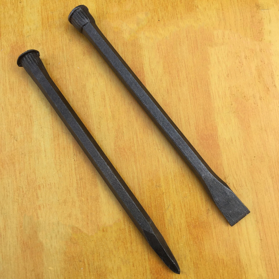 锻打大头原色350#石工凿    尖凿   平凿    水泥凿    建筑工具