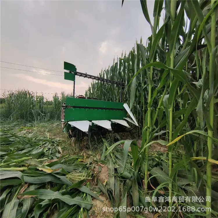 谷子用于割晒机 柴油稻麦割晒机 大马力割晒机