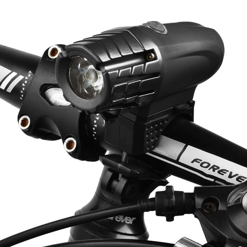 Bike, front headlights with usb charger, mountain flashlight, indicator lamp, set