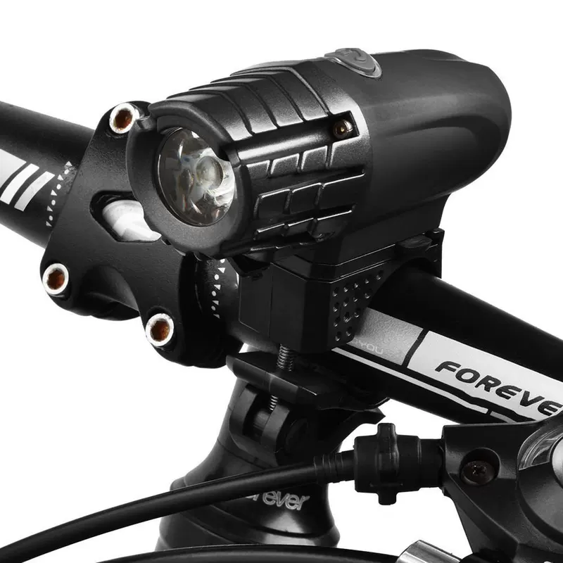 Bike, front headlights with usb charger, mountain flashlight, indicator lamp, set