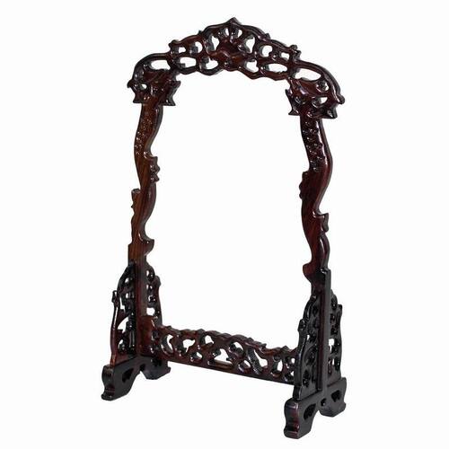 Mahogany hanging jade rack hanging jade rack jewelry rack grasshopper cage rack jade pendant jewelry pendant display rack