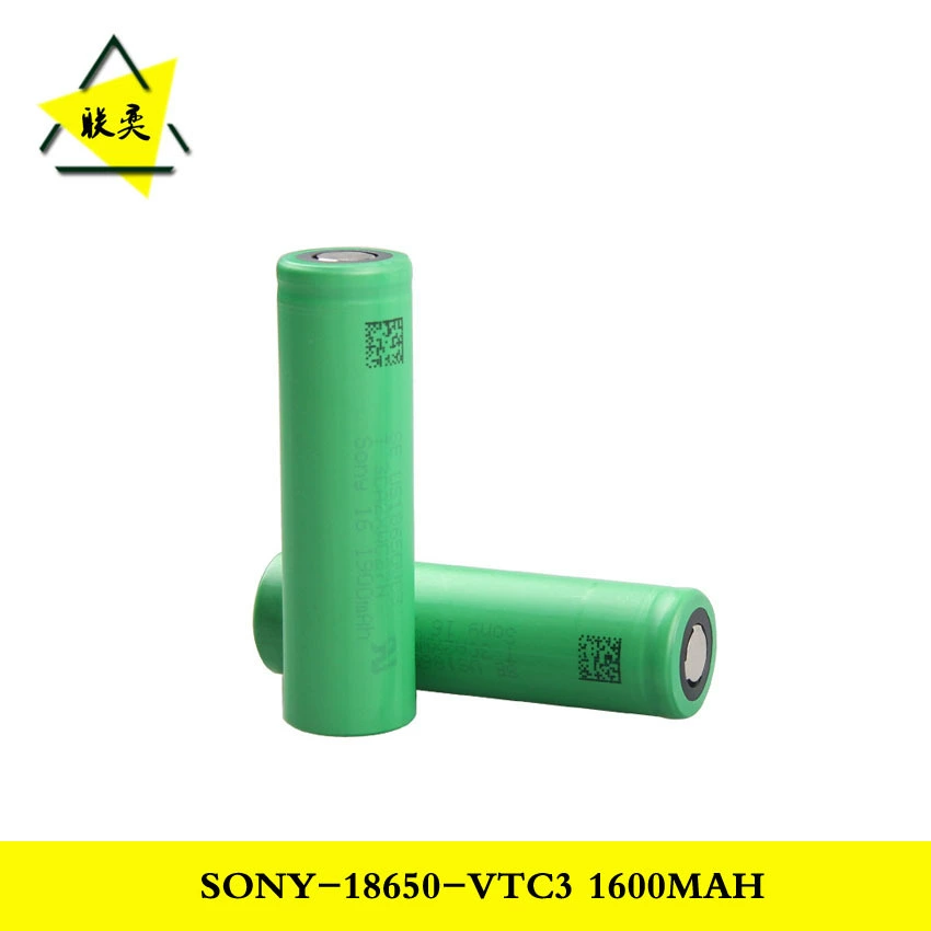 Батарея литиевая Sony/US18650VTC3 1600mAh, аккумулятор мощного света светодиод, аварийный свет
