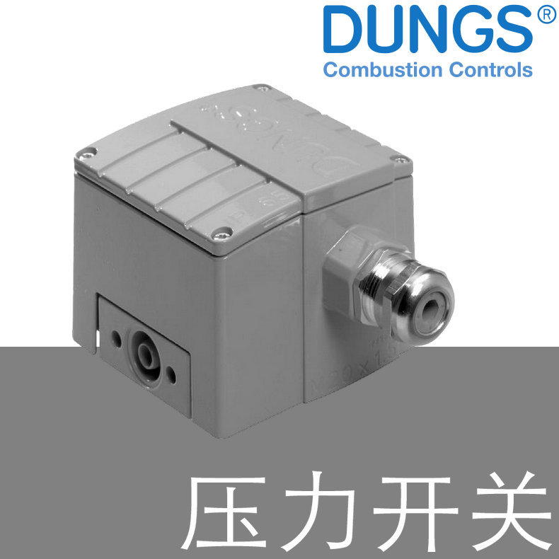 DUNGS压差开关LGW10A4/2 Pmax=500mbar空气燃气废气压力监测 德国