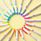 Zebra Zebra WKT7 double light color hand account highlighter marker marker for students with soft focus marker