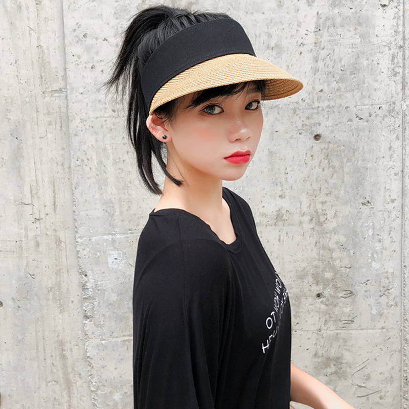 Foldable Japanese universal sun hat solar-powered