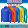 Autumn and Winter Fly Na 308 Lapel long-sleeved Polo staff coverall activity T-shirt work clothes T-shirt Embroidery Printing