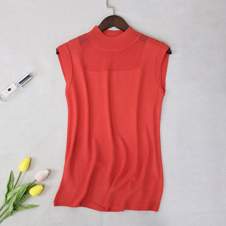 Women's Vest Tank Tops Hollow Out Casual Solid Color display picture 6