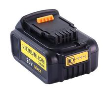適用於得偉20v電動工具電池 DeWalt 20v電池 DCB205 DCB206