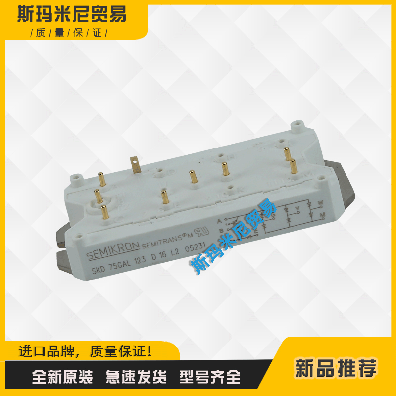 IGBT功率模块全新SKM200GAL17E4  SKM400GAL17E4 SKM75GAR123D