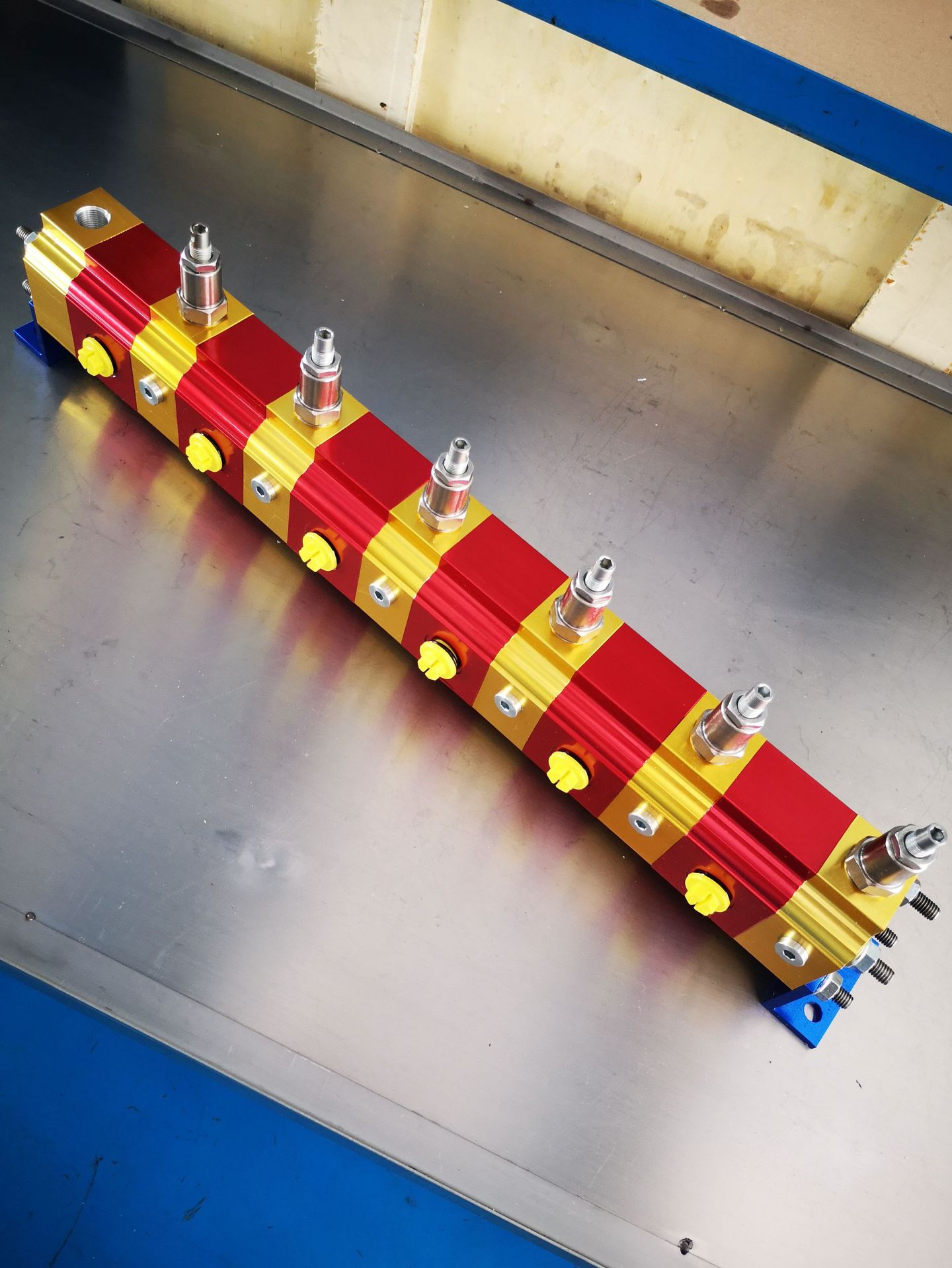 油路分配阀 可调节分油阀 高压分油器 六通 YDM-06GR 精密分配阀