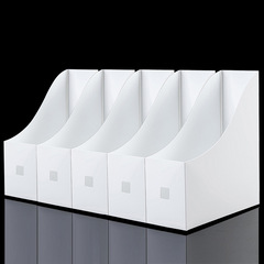 5-pack desk storage rack storage folder box desktop organizer desk rack file box bookend file column