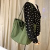 Underarm bag, Japanese capacious one-shoulder bag, shopping bag, cloth bag, backpack, autumn, trend of season