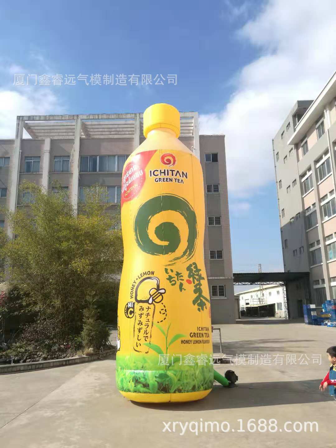 充气饮料瓶模型户外大型充气瓶卡通活动充气瓶模鑫睿远气模