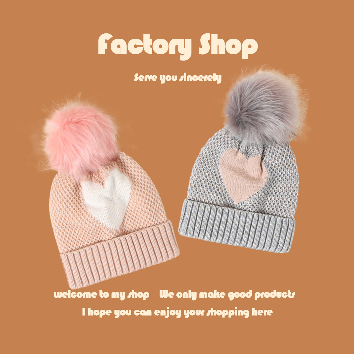 Cute Knitted Hat display picture 10