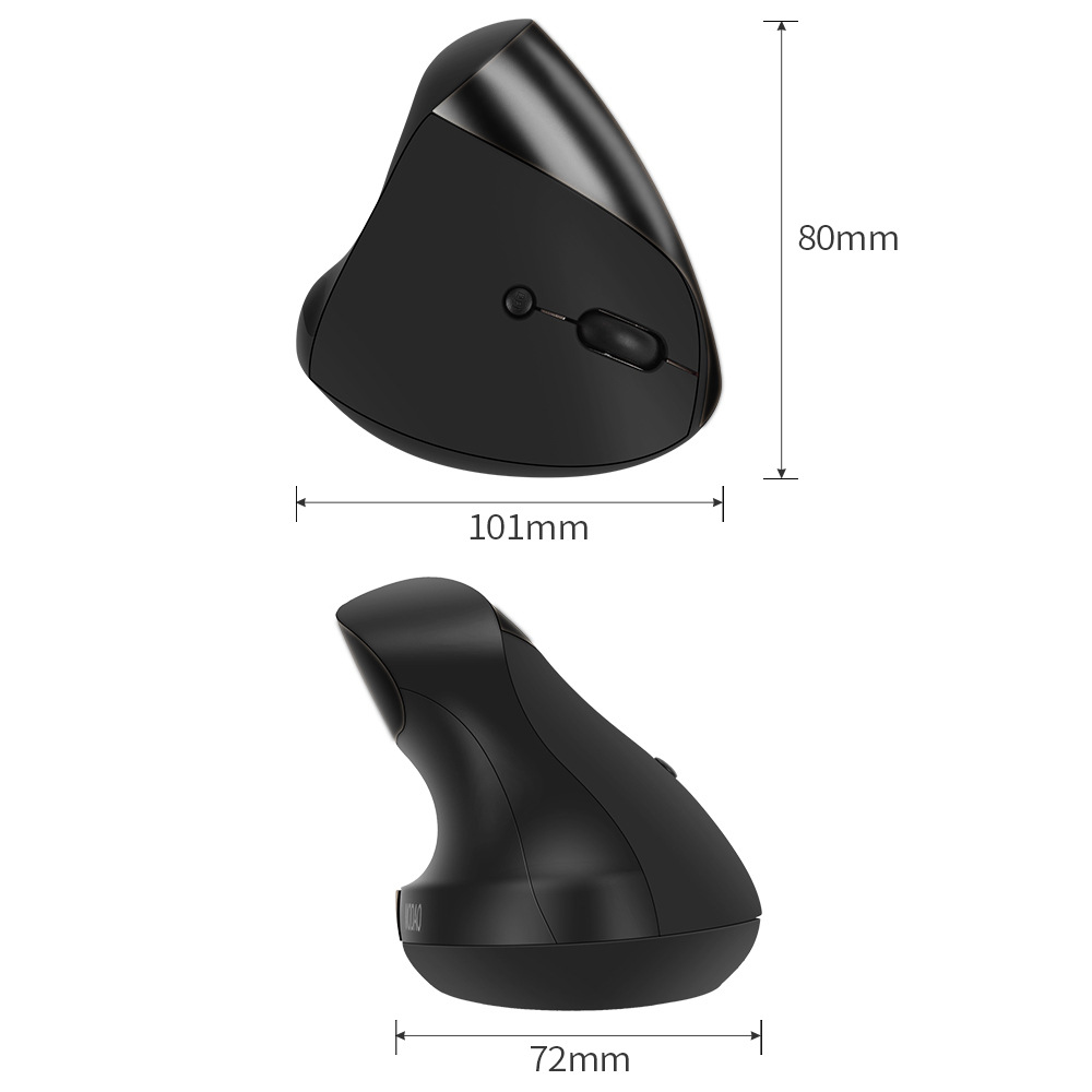Creative Ergonomics Optoelektronische Stille 2,4G Drahtlose Maus Vertikale Stehende_voghion.com