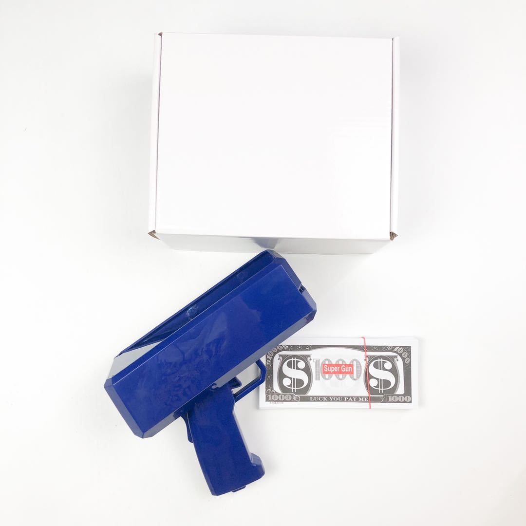 100 장의 용지가있는 파란색