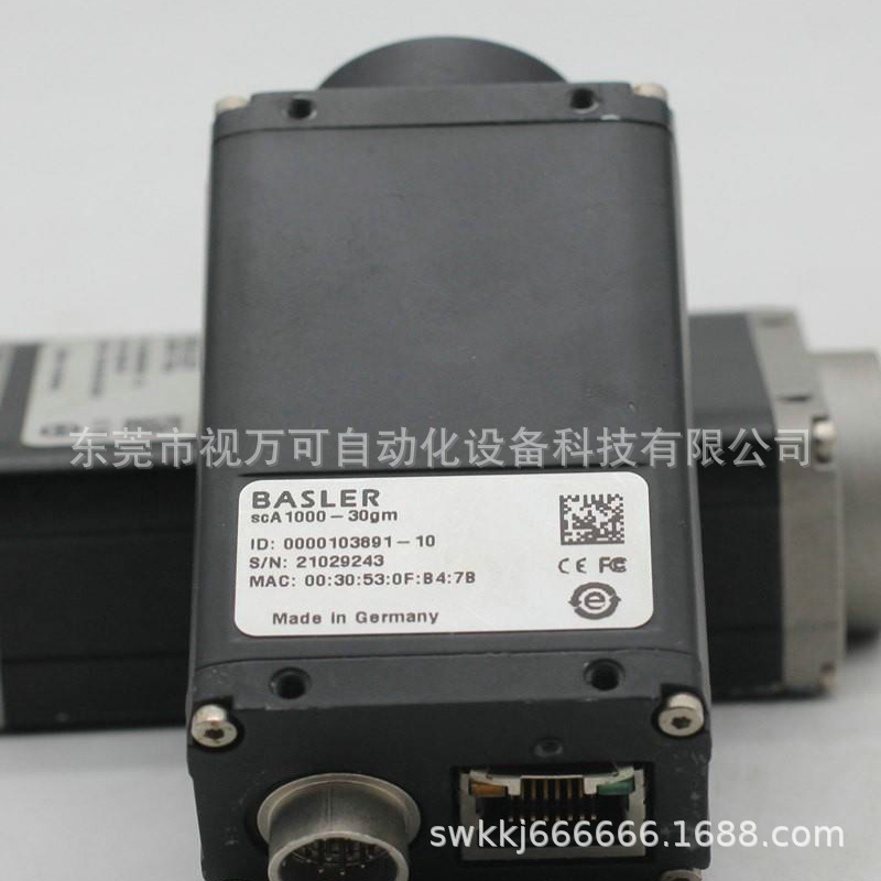 销售全新原装德国BASLER巴勒斯   scA1000-30gm  现货议价