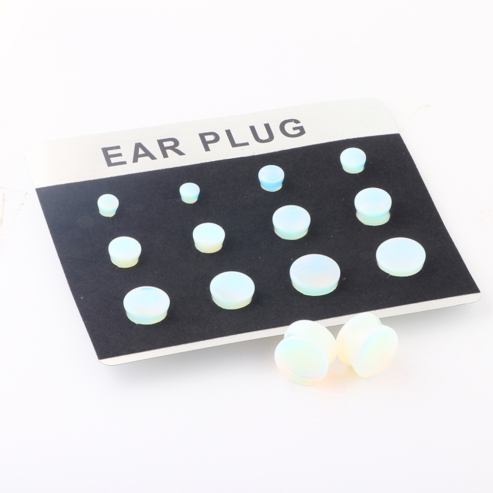 Amazon Hot Stone Auricle Ear Enlargement Piercing Jewelry Set Earrings Outlet detail image 12