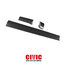 适用16-21款十代思域三厢两厢中控台装饰条贴片车内装饰用品改装