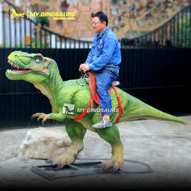 自贡源头厂家仿真恐龙电动骑龙模型  儿童乐园新款亲子互动玩具