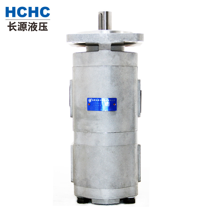 HCHC长源液压齿轮油泵 CBG2双联泵 铝合金泵 合肥长源液压齿轮泵