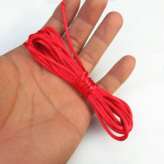 Hot-selling Korean Red 5-Strand Braided Rope for DIY Handmade Bracelets—Red String Accessories Wholesale