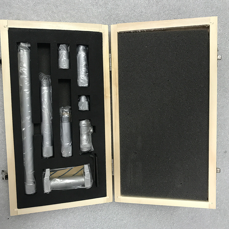 厂家供应 测量工具 可换内径分厘卡 盒装可调节