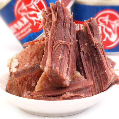 俄罗斯风味红焖牛肉罐头400g 户外野餐即食方便下饭菜熟食肉制品|ru