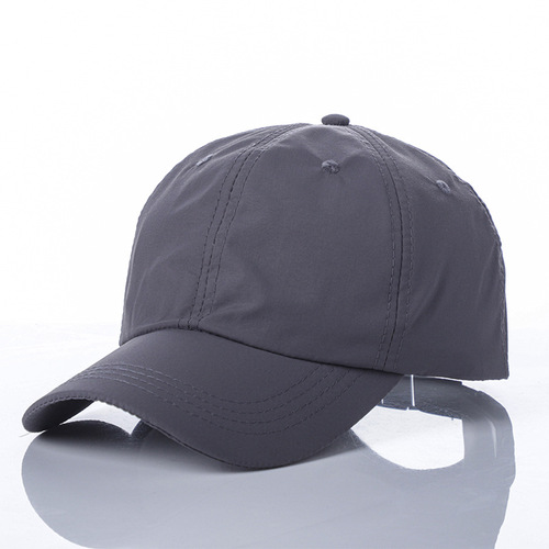 Korean version breathable quick-dry baseball cap for men and women, summer outdoor running sun protection embroidery logo duckbill cap wholesale